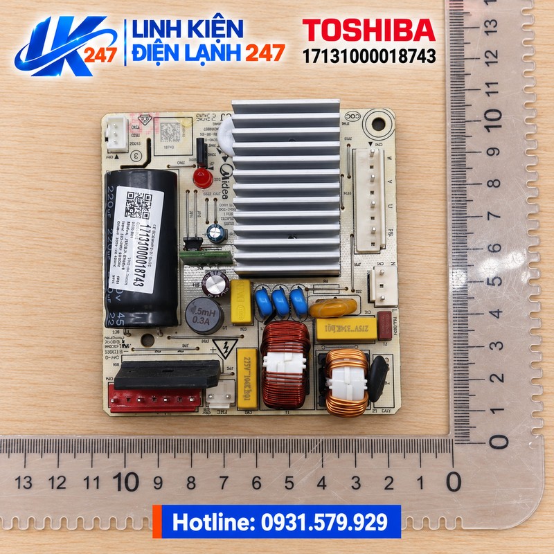 Bo Mạch Biến Tần Toshiba GR-RS600 17131000018743 Bo Mạch Biến Tần Toshiba GR-RS600 17131000018743