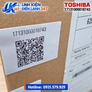 Bo Mạch Biến Tần Tủ Lạnh Toshiba Inverter GR-RS600 Mã 17131000018743 Chính Hãng