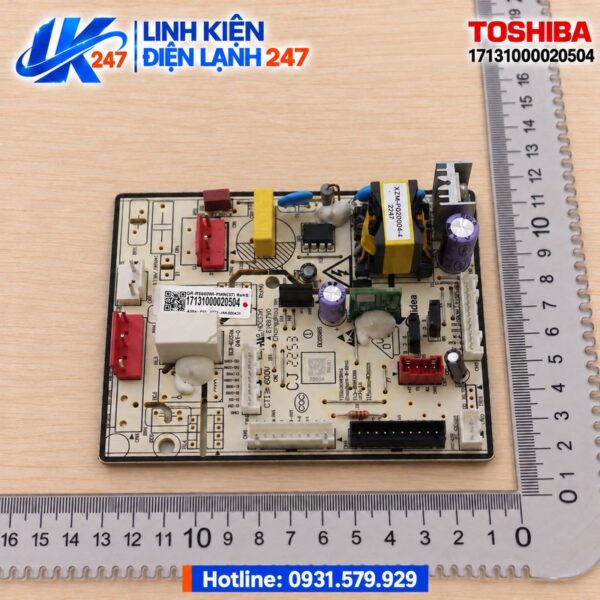 Bo Mạch Chính Tủ Lạnh Toshiba Inverter GR-RS600WI-PMV Mã 17131000020504 Chính Hãng