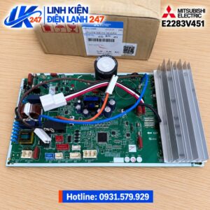 Bo Mạch Điều Khiển Dàn Nóng Điều Hòa Mitsubishi Electric Inverter MUZ-HT35VF Mã E2283V451 Chính Hãng