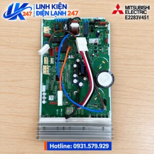 Bo Mạch Điều Khiển Dàn Nóng Điều Hòa Mitsubishi Electric Inverter MUZ-HT35VF Mã E2283V451 Chính Hãng
