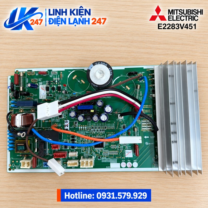 Bo Mạch Dàn Nóng Mitsubishi MUZ-HT35VF E2283V451 Bo Mạch Dàn Nóng Mitsubishi MUZ-HT35VF E2283V451