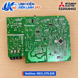 Bo Mạch Điều Khiển Dàn Lạnh Điều Hòa Mitsubishi Electric Inverter MSY-JP25VF Mã E225U6452 Chính Hãng