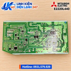 Bo Mạch Nguồn Dàn Lạnh Điều Hòa Mitsubishi Electric Inverter MSY-JW60VF Mã E2220L440 Chính Hãng