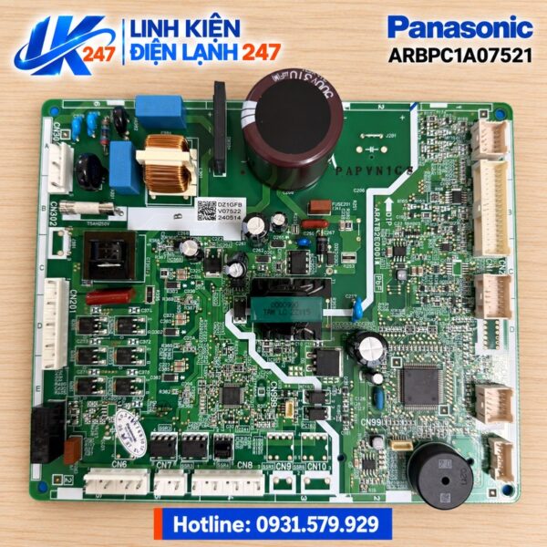 Bo Mạch Điều Khiển Tủ Lạnh Panasonic Inverter NR-DZ601VGKV Mã ARBPC1A07521 Chính Hãng