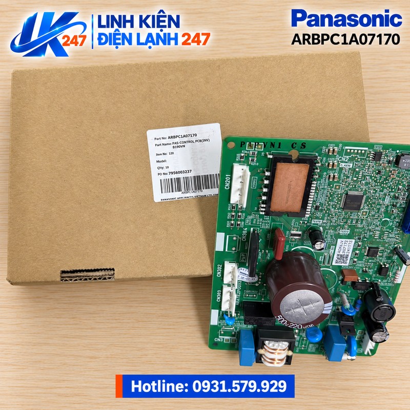 Bo Mạch Tủ Lạnh Panasonic NR-BA190 ARBPC1A07170 Bo Mạch Tủ Lạnh Panasonic NR-BA190 ARBPC1A07170