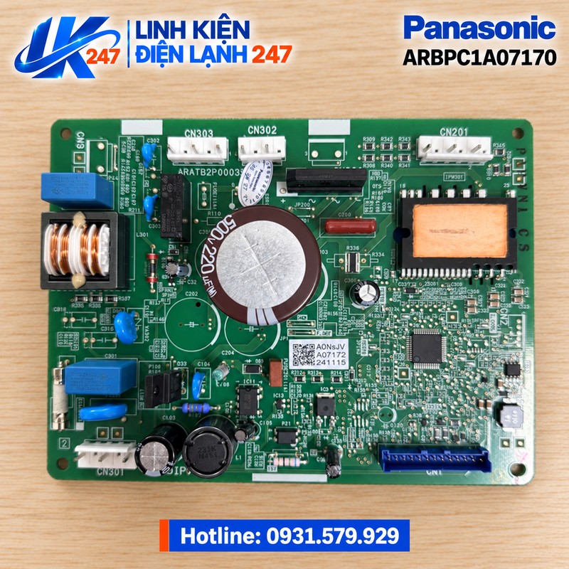 Bo Mạch Tủ Lạnh Panasonic NR-BA190 ARBPC1A07170 Bo Mạch Tủ Lạnh Panasonic NR-BA190 ARBPC1A07170
