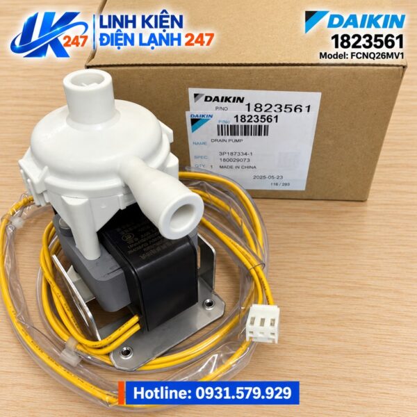 Bơm Nước Ngưng Điều Hòa Âm Trần Daikin FCNQ26MV1, FCNQ36MV1, FXFQ80PVE9 Mã 1823561 Chính Hãng