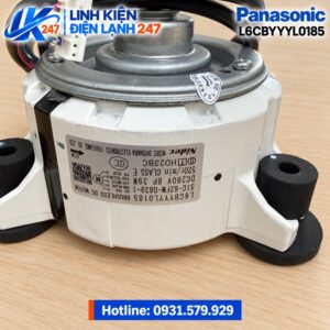 Motor Quạt Dàn Lạnh Điều Hòa Âm Trần Panasonic S-36MU2E5B/S-45MU2E5B Mã L6CBYYYL0185 SIC-62FW-D839-1 39W Chính Hãng